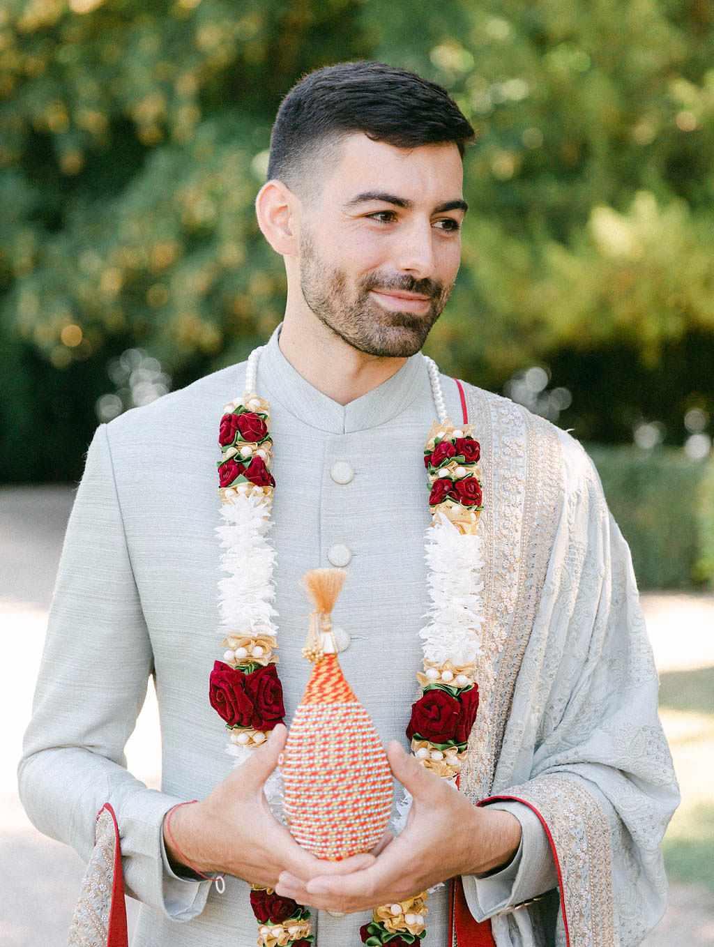 traditional Indian groom attire