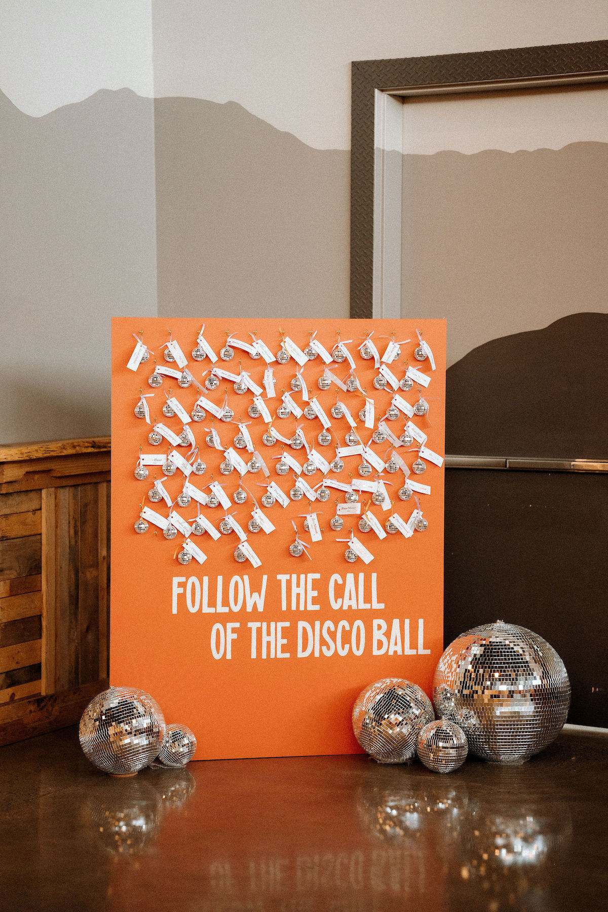 disco ball seating chart