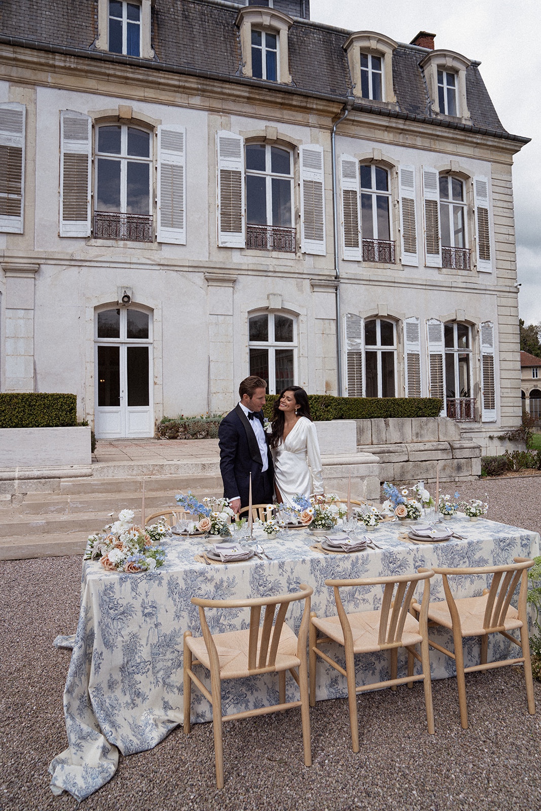 French wedding style for reception