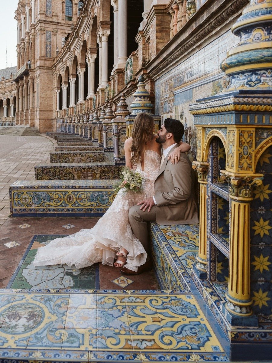 An elopement in Seville that featured all of the city's best settings