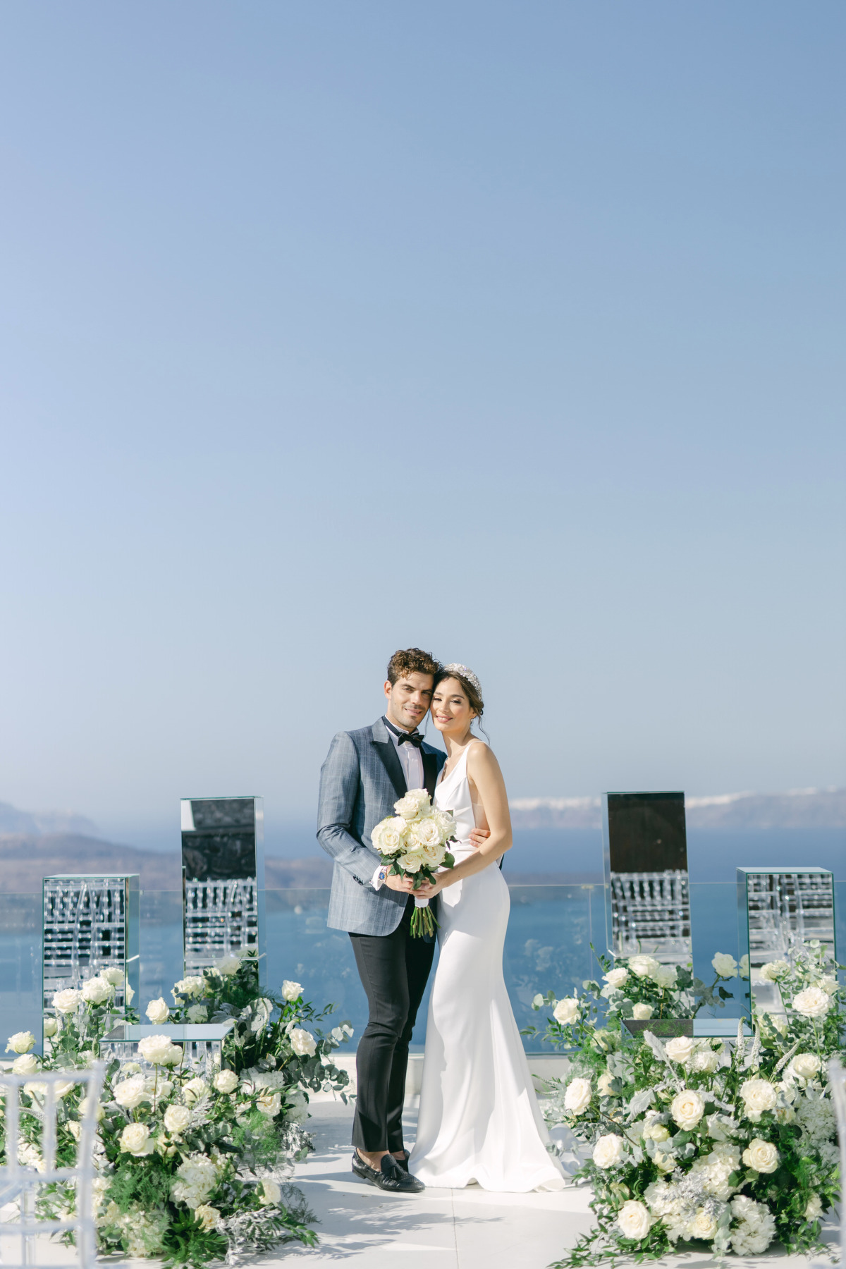 Luxury Greek destination wedding 