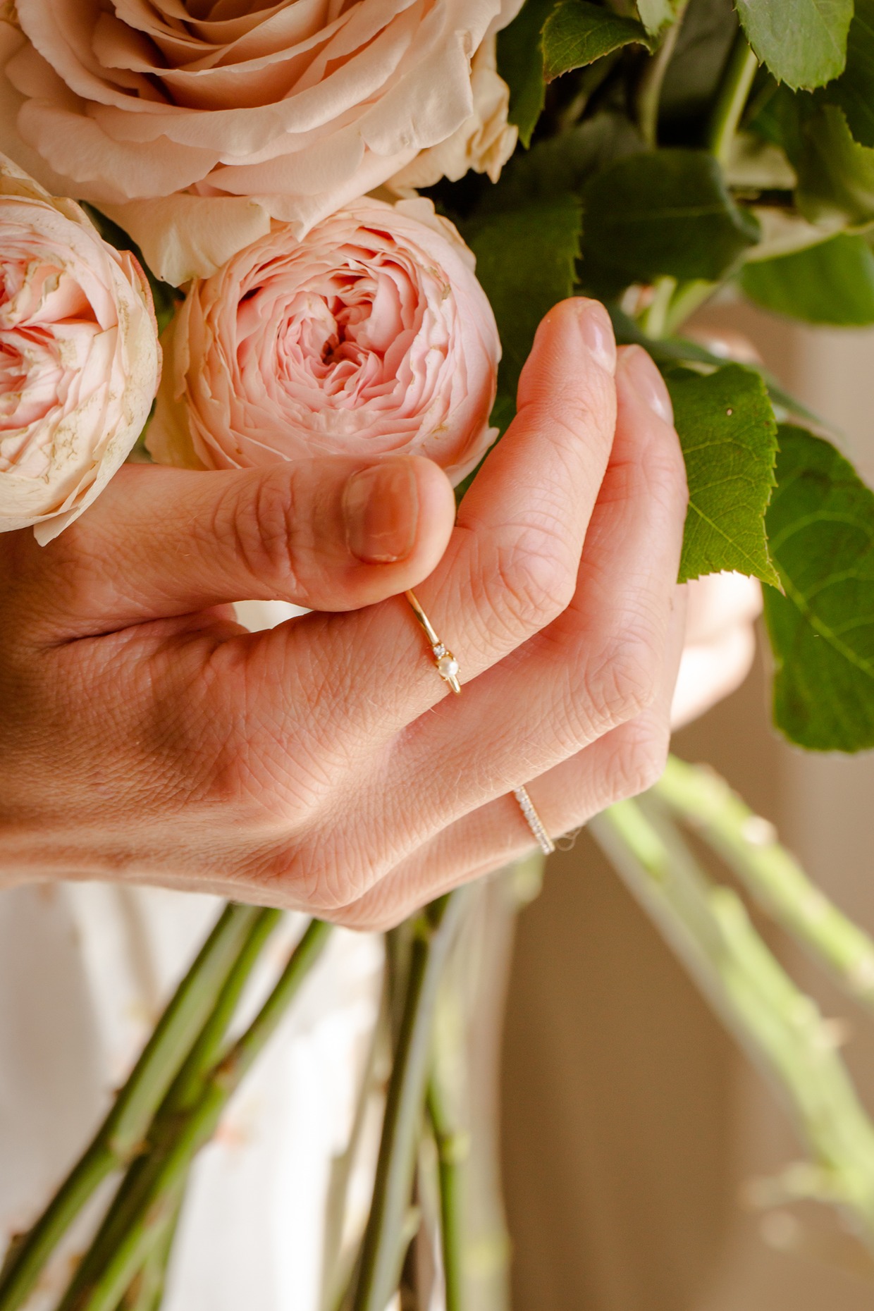 delicate ring gift for bridesmaids from Made by Mary