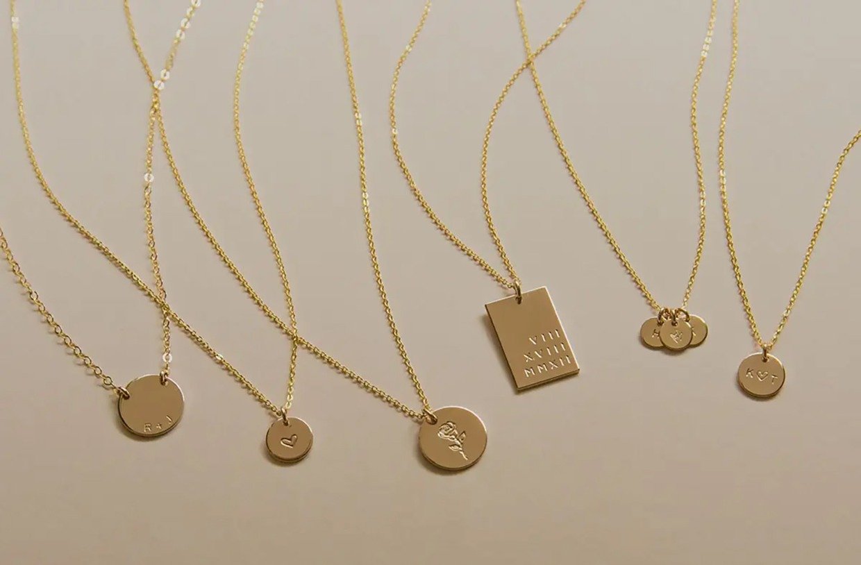 bridesmaid necklace gift ideas from Made by Mary