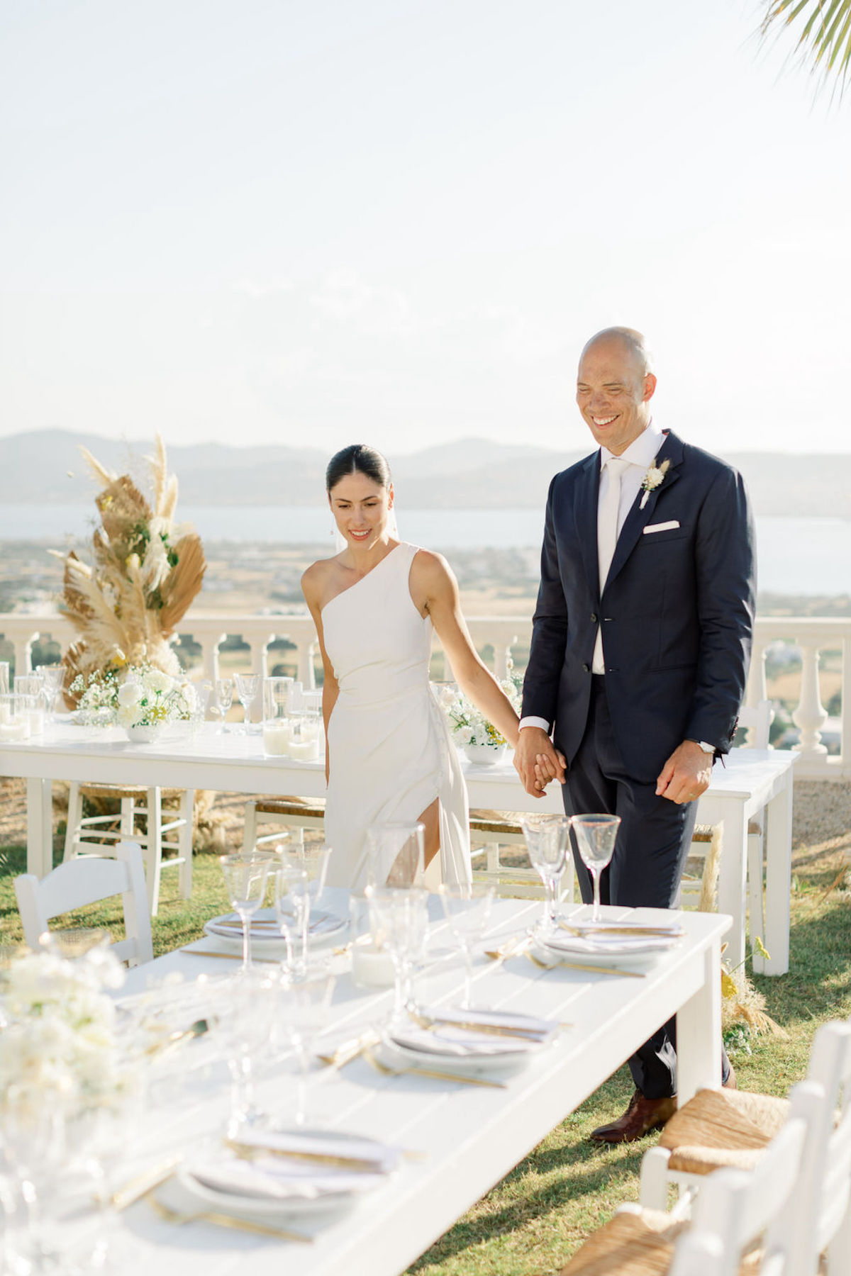 classic Mediterranean wedding style