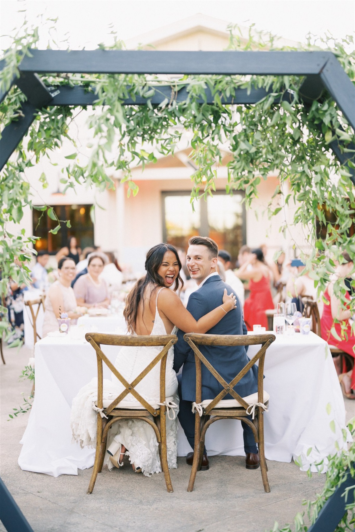 how to repurpose your ceremony flower arch