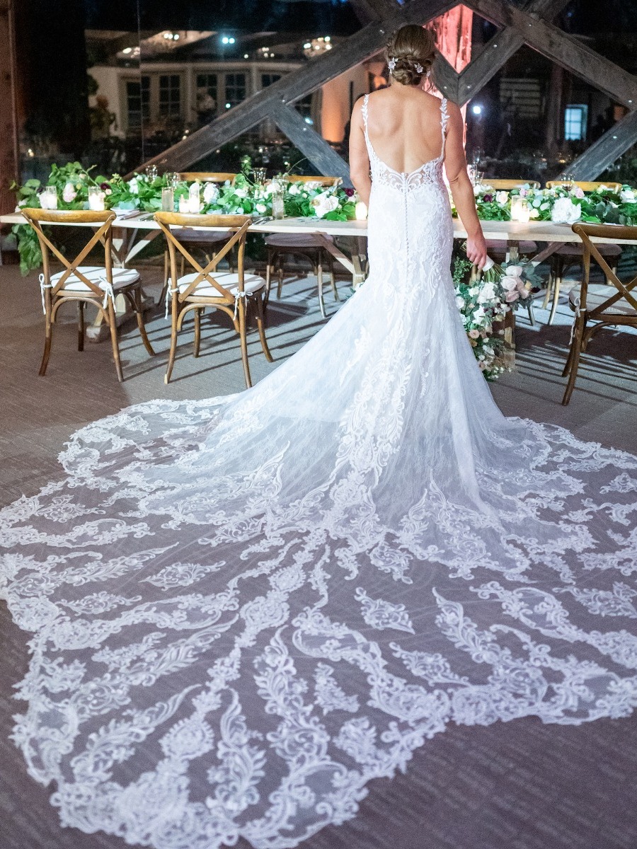 Magical woodland wedding that blurs the line nature and indoors