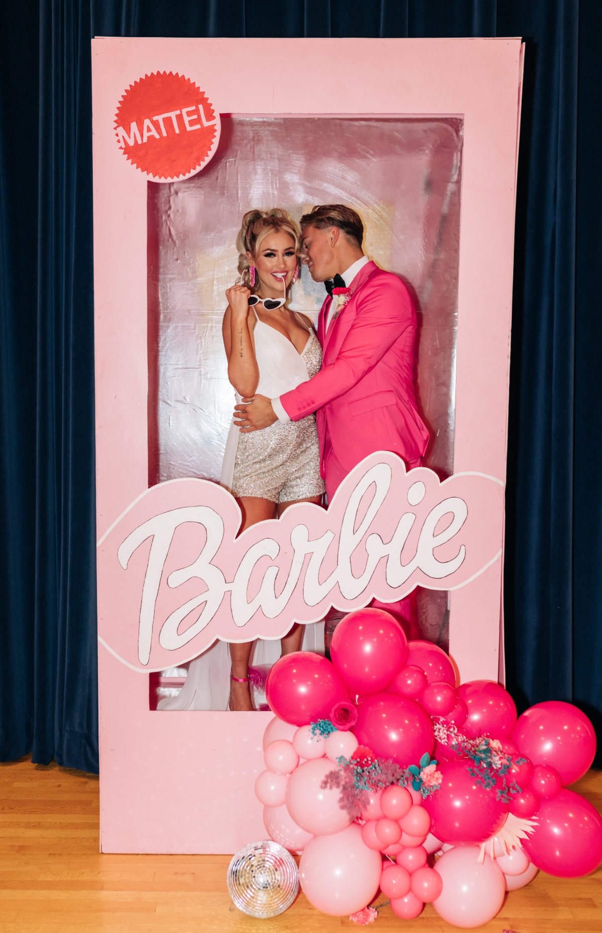 Barbie-inspired wedding