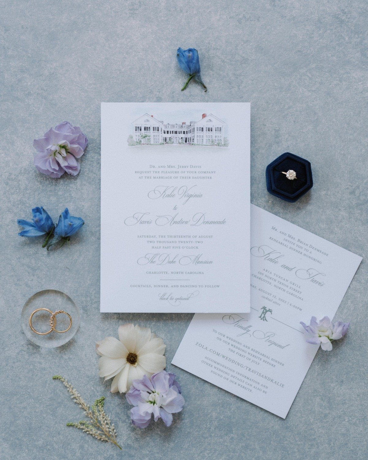 elegant wedding invitations