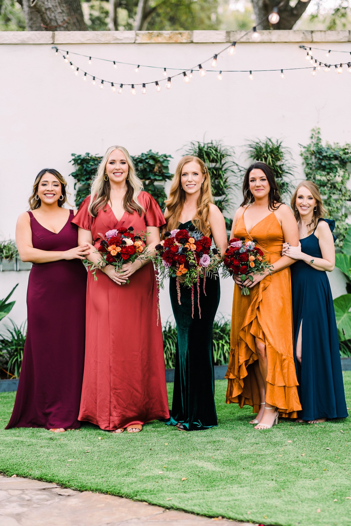 A Stunning Jewel Toned Wedding With An Emerald Bridal Gown Wedding Chicks