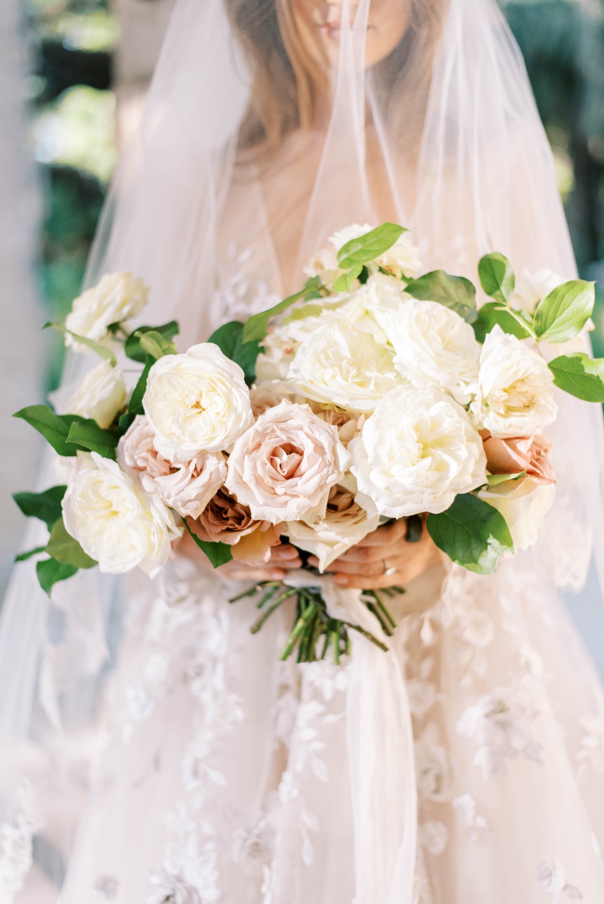 rose wedding bouquet