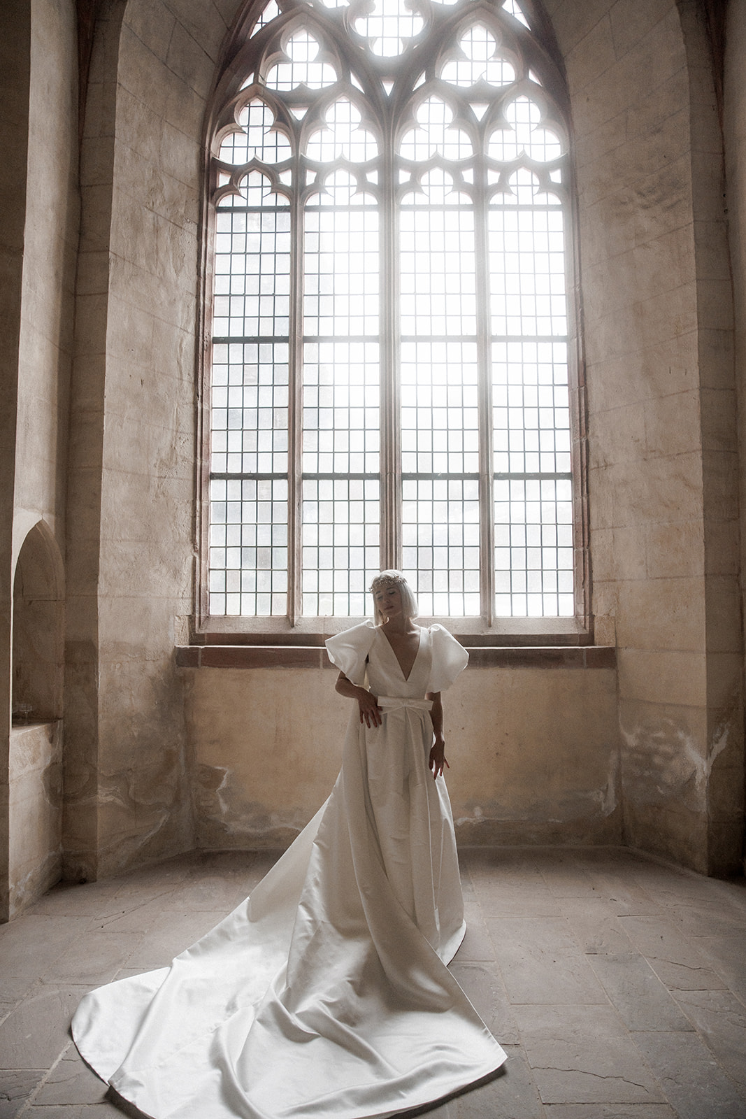contemporary wedding ballgown