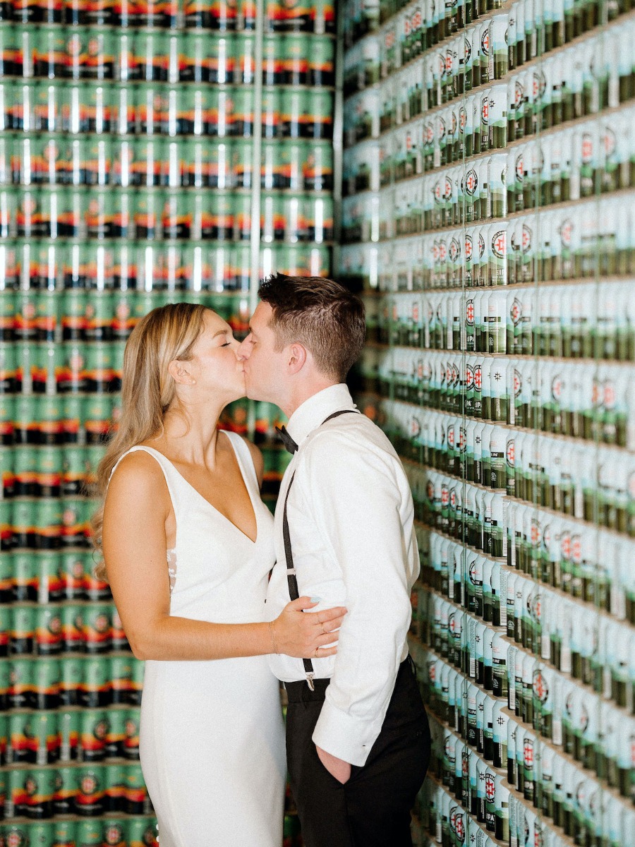 Funky, Fun, Fall Asheville, North Carolina Fall Brewery Wedding