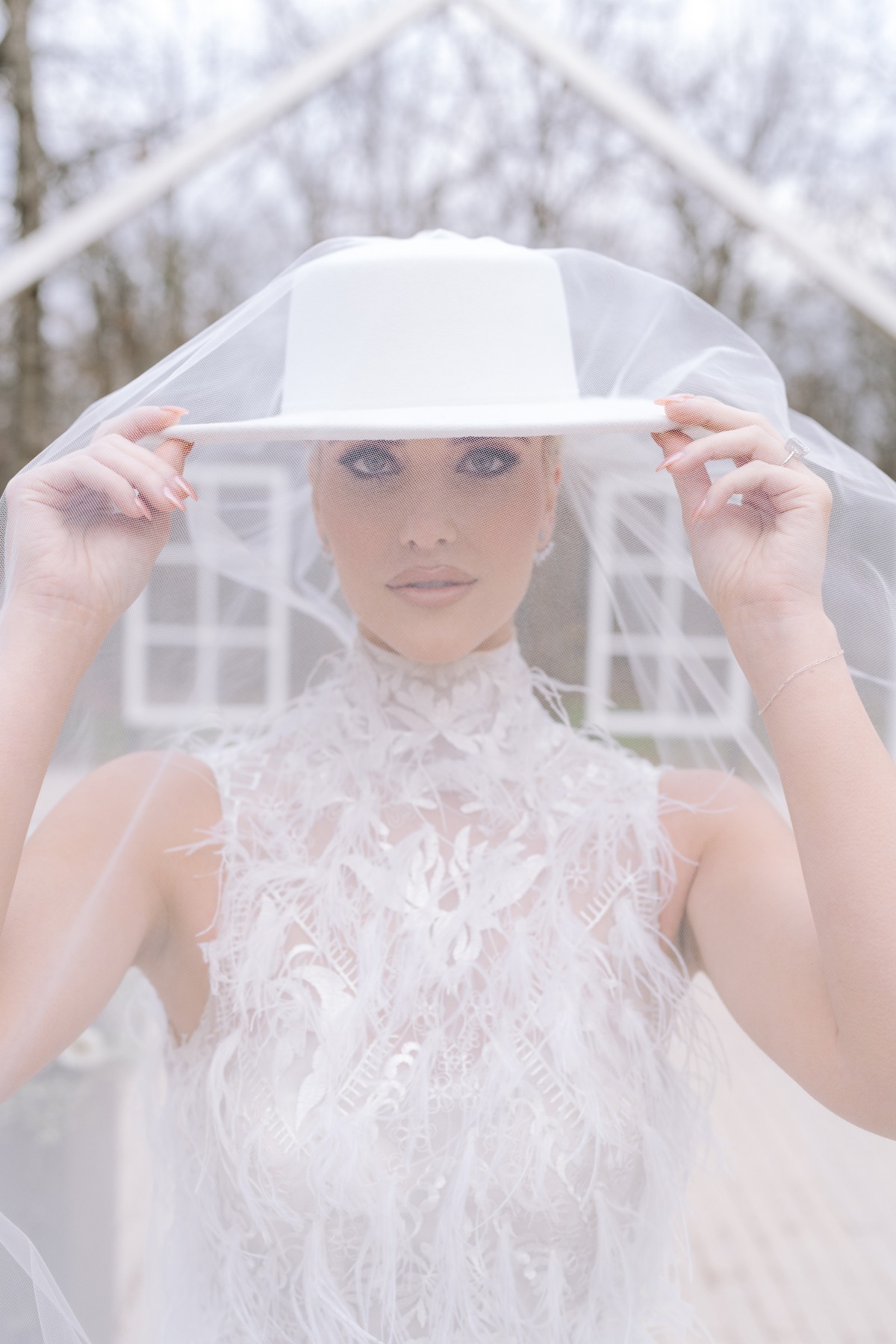 Vogue inspired bridal fashion 