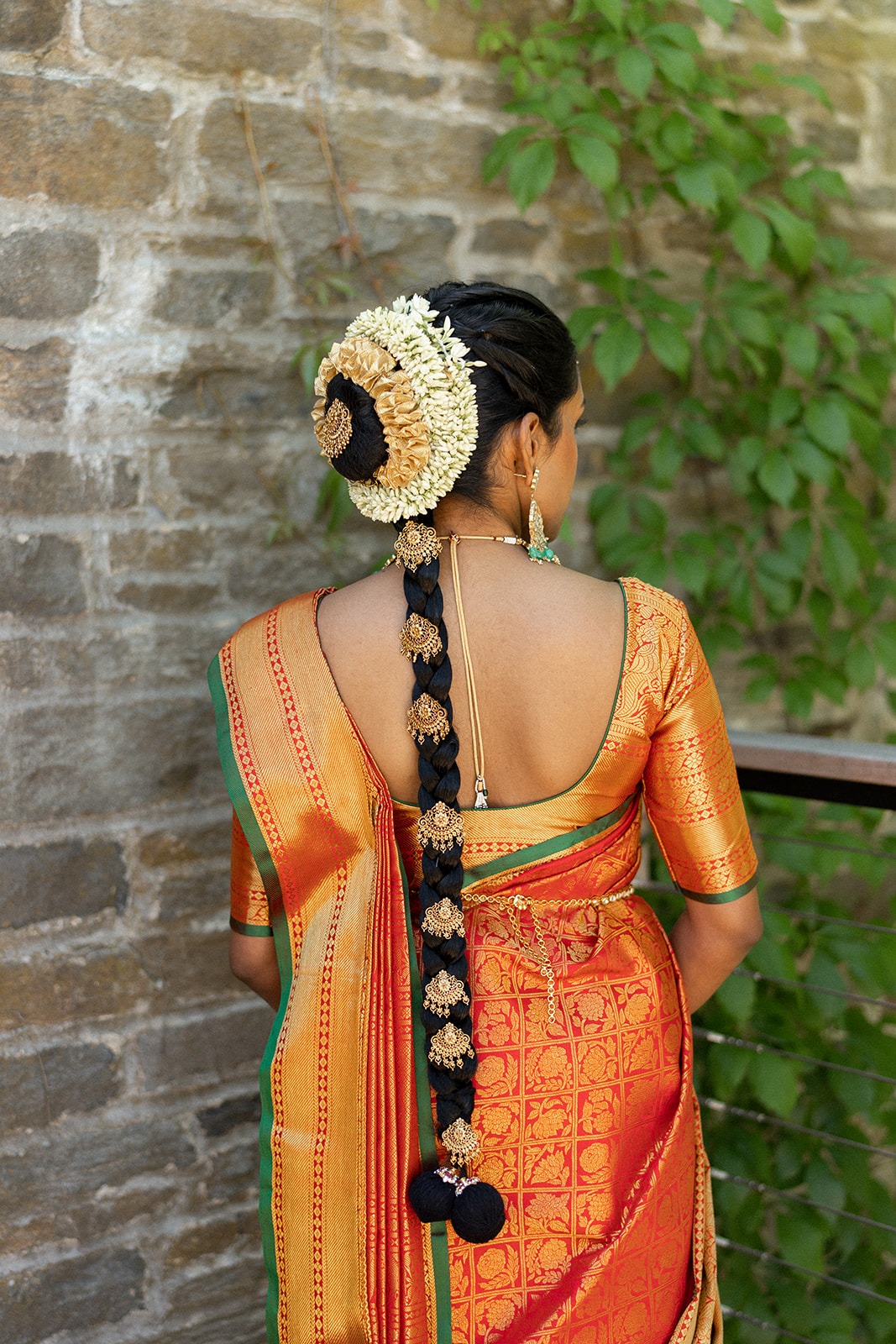 traditional Sri Lankan wedding hair