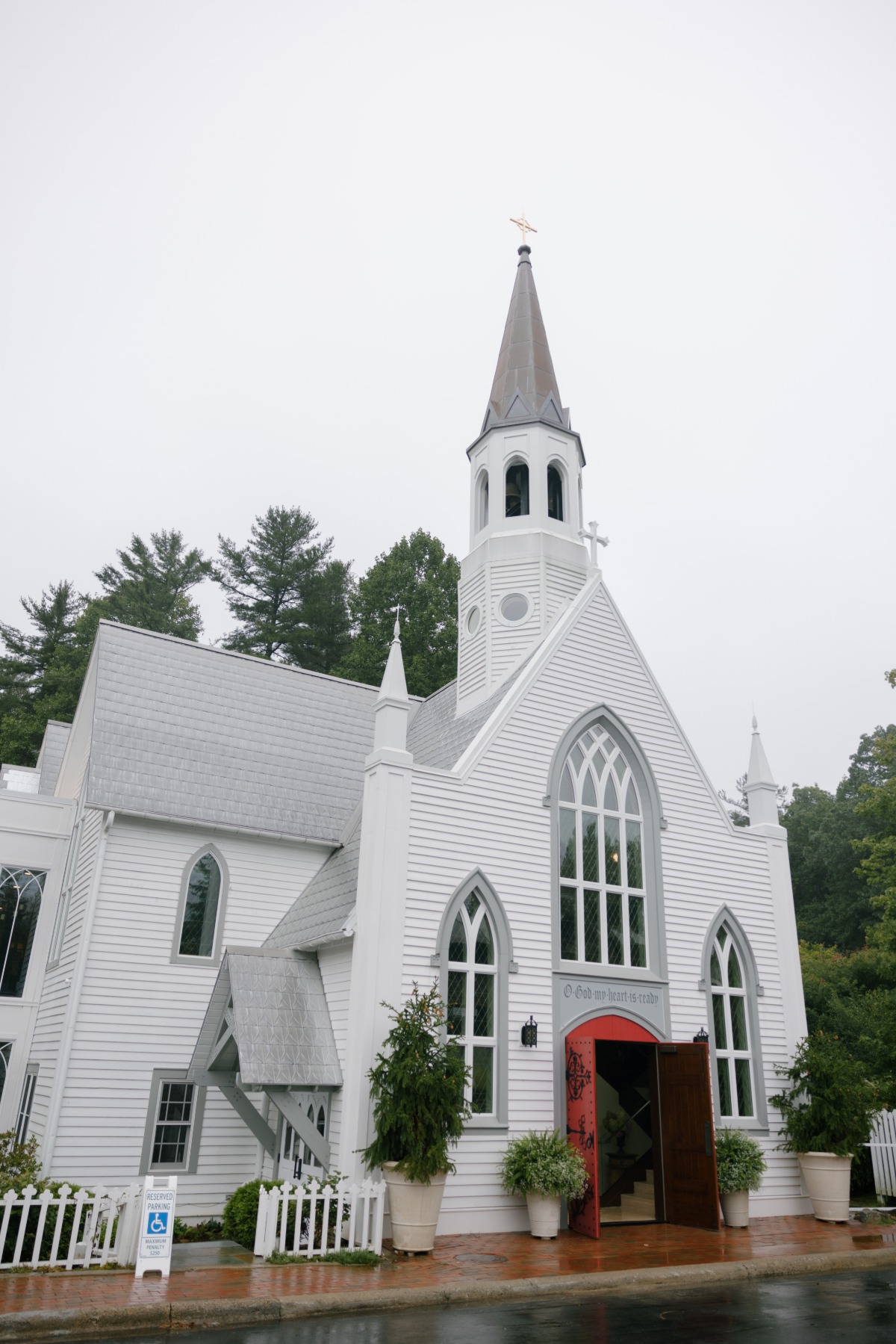 Historic chapel wedding venue