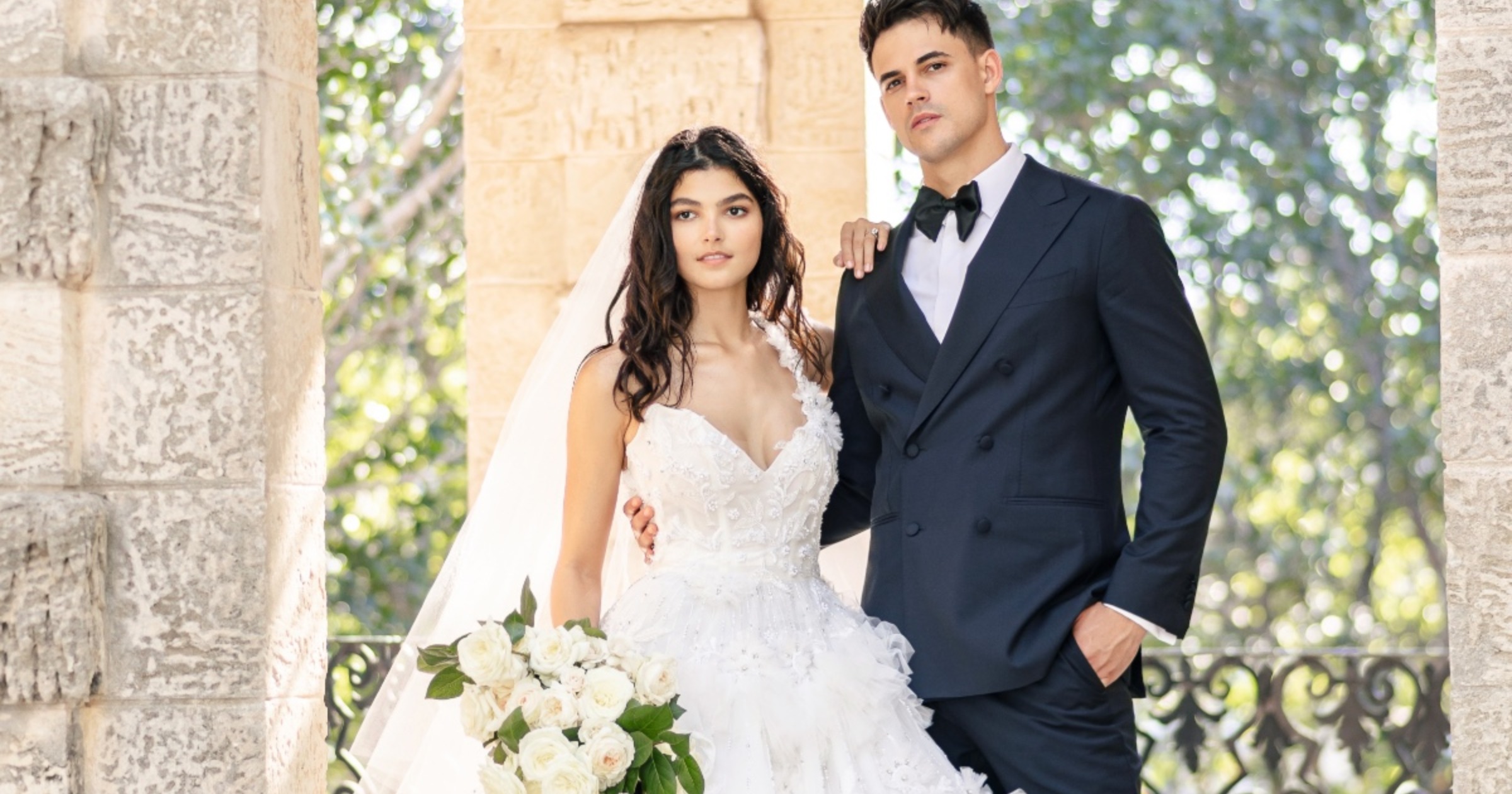 A refined Miami garden wedding full of natural beauty and luxury