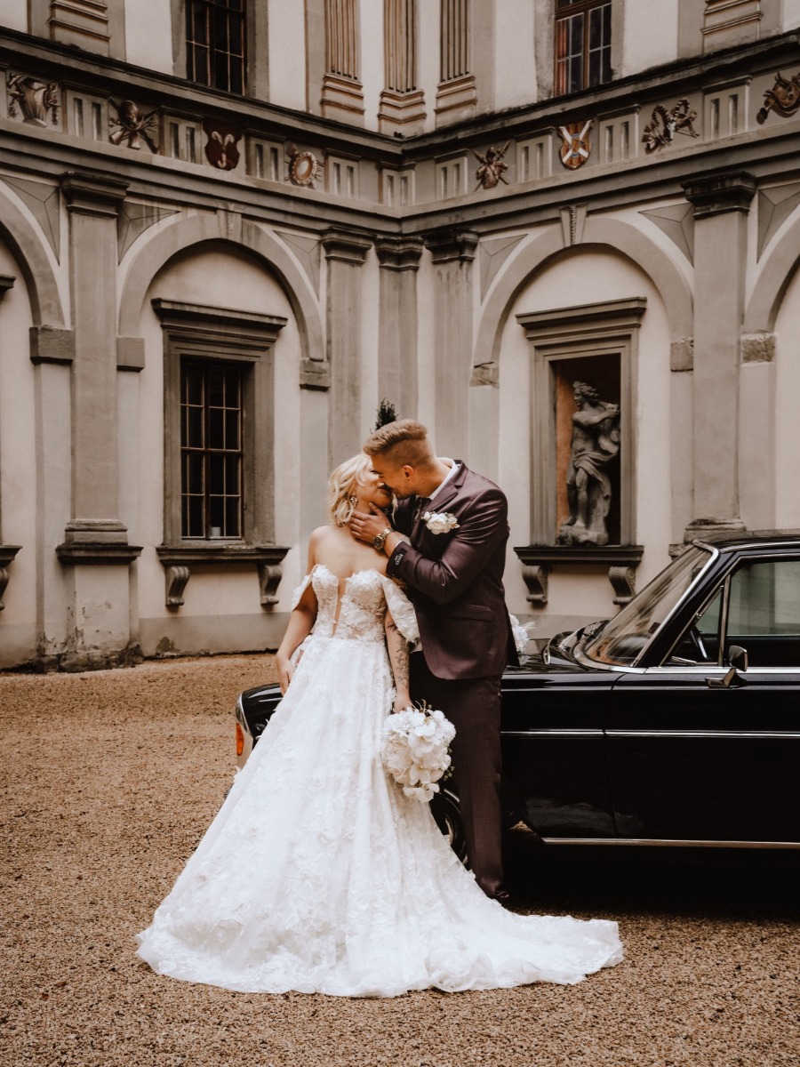 Austrian castle inspo for the bride with wedding day princess dreams