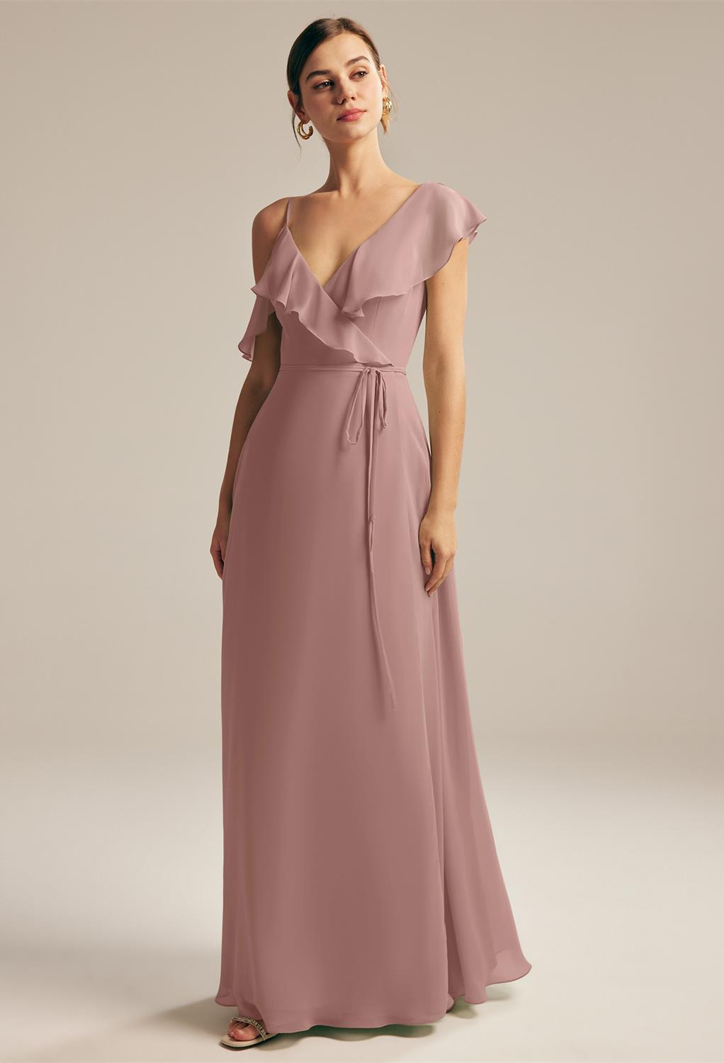 AW Melinda Dress, Dusty Rose Bridesmaid Dresses, 99_99 _ AW Bridal