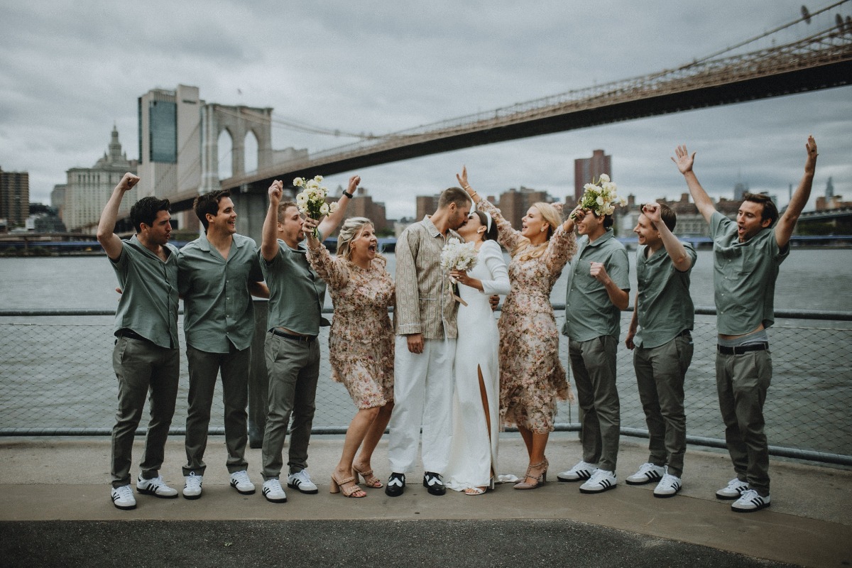 NYC bridal party fashion