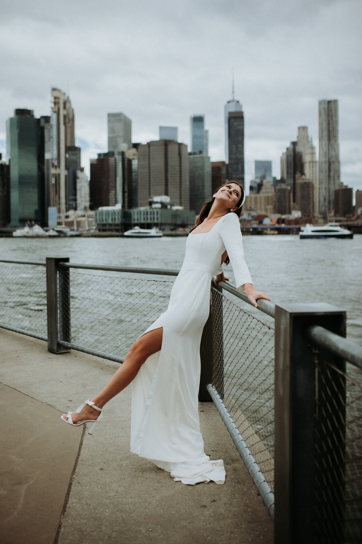 Alexandra Grecco bride in NYC
