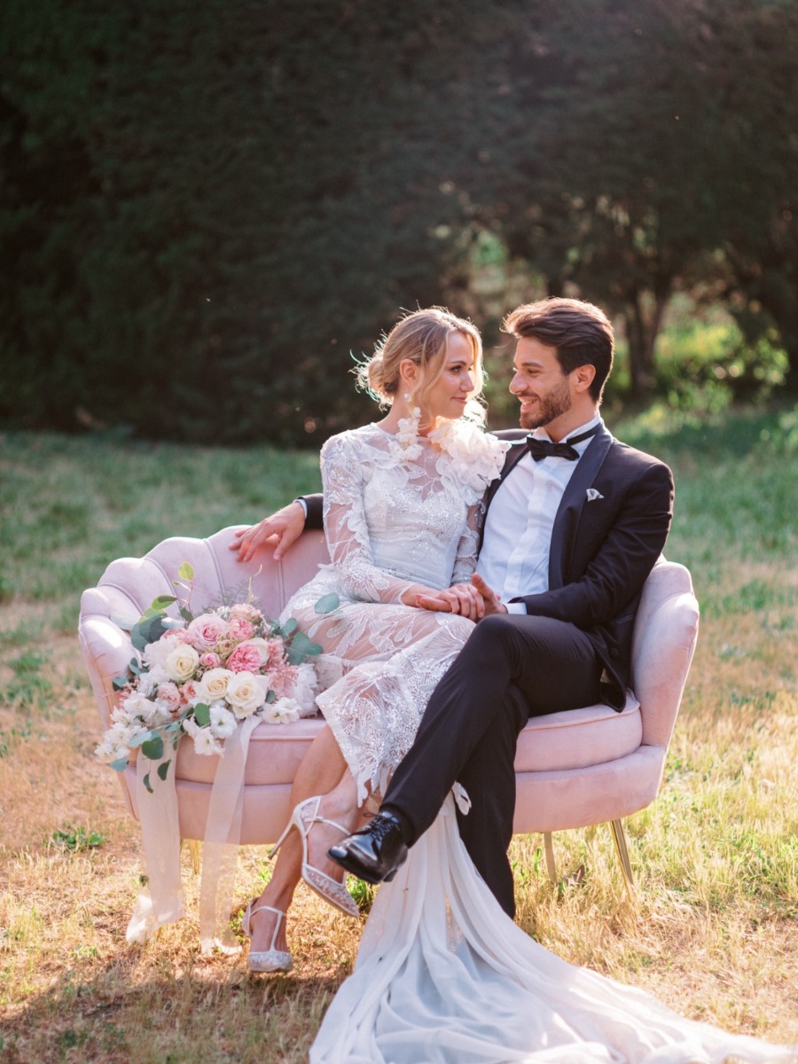 Luxury Italian destination wedding under the Tuscan sun