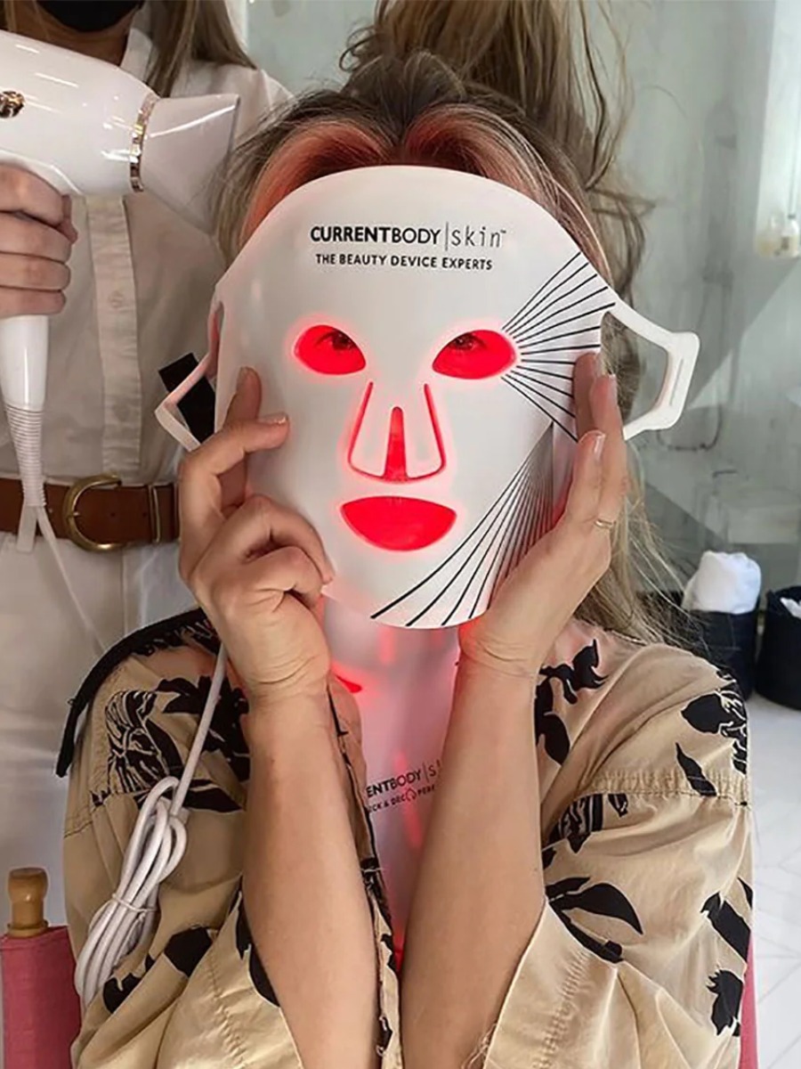  You NEED this LED mask if you want your skin to glow on your big day!