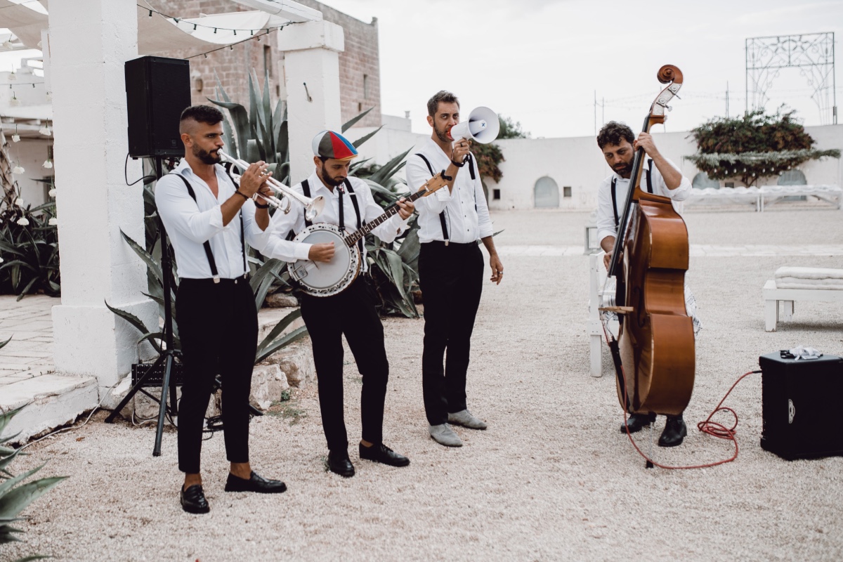 Mustacchi Bros swing band in Italy 