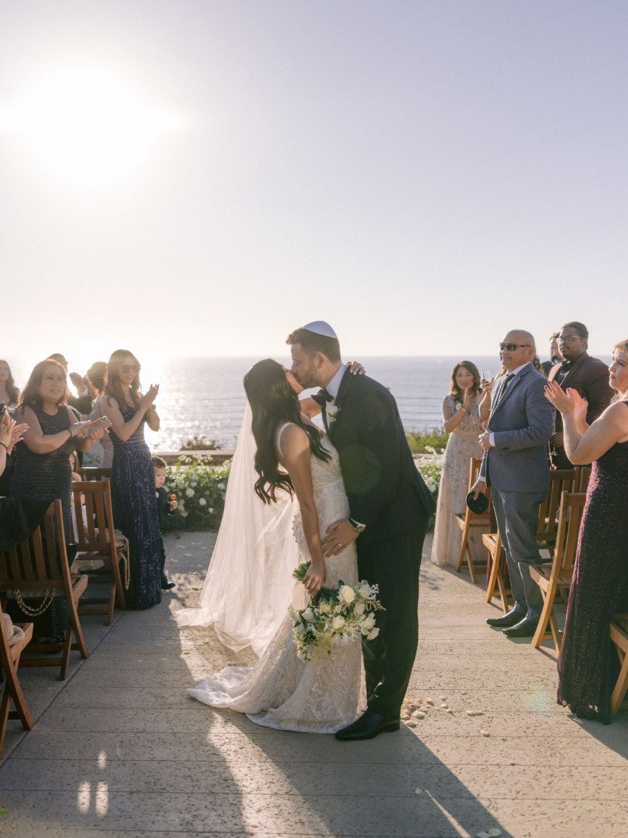 A modern & elegant beach resort wedding in Encinitas, CA