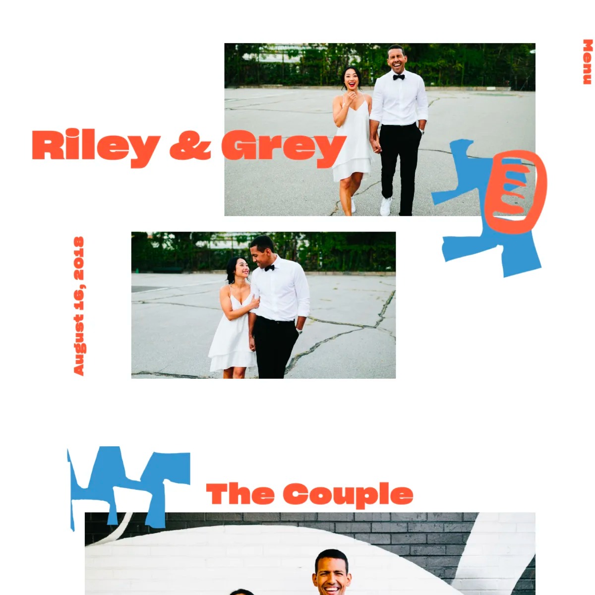 Riley & Grey Wedding Websites