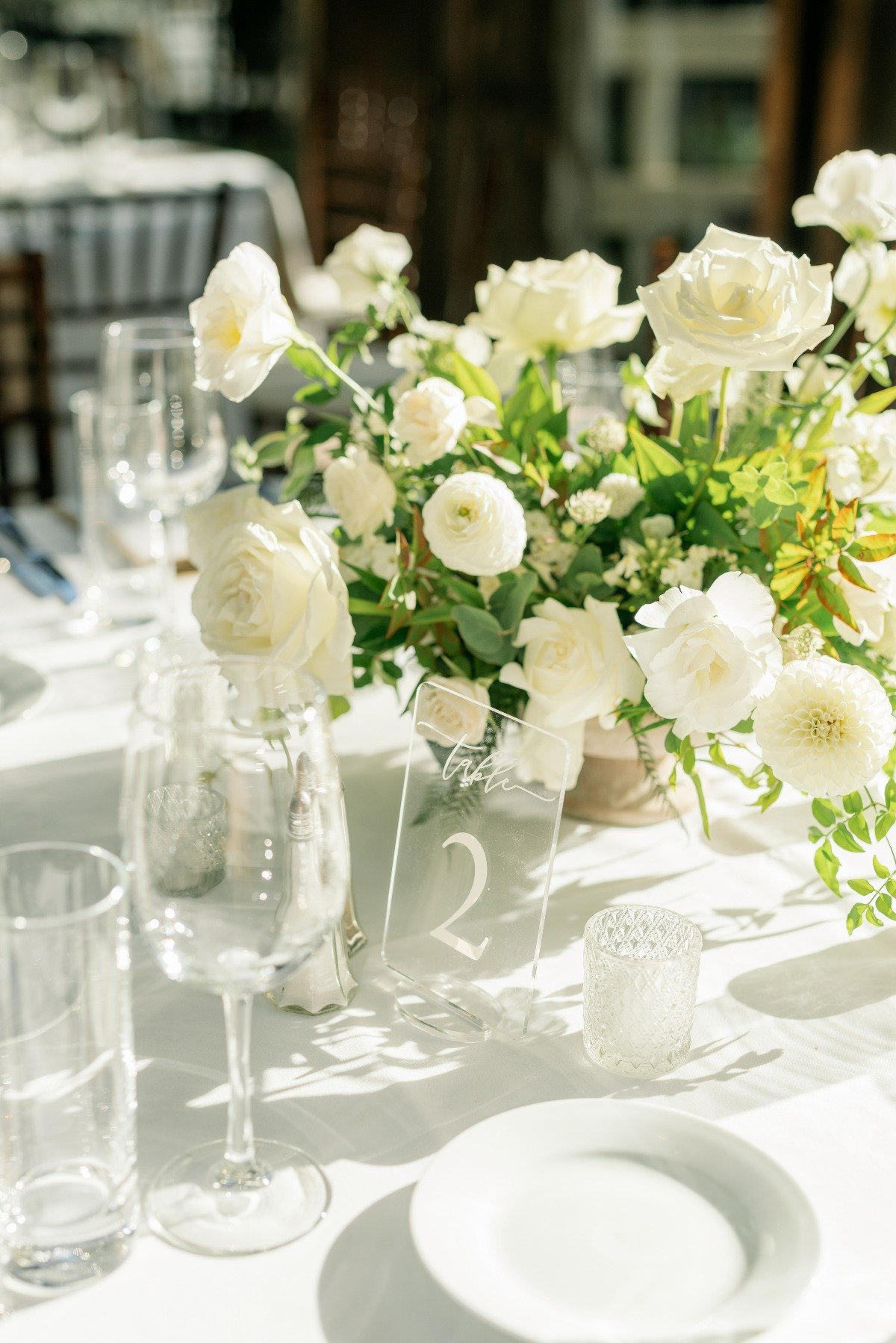 clear table numbers