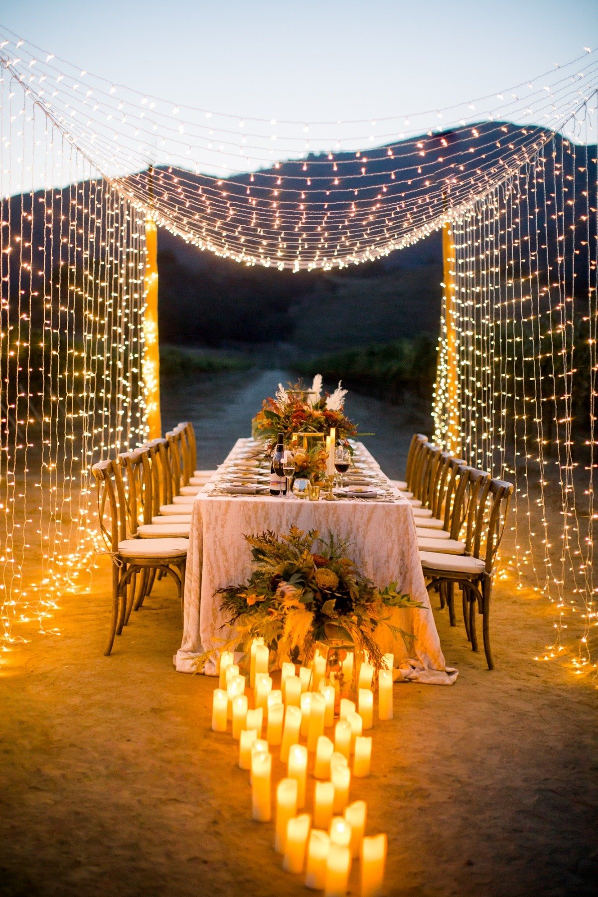 wedding twinkle lights