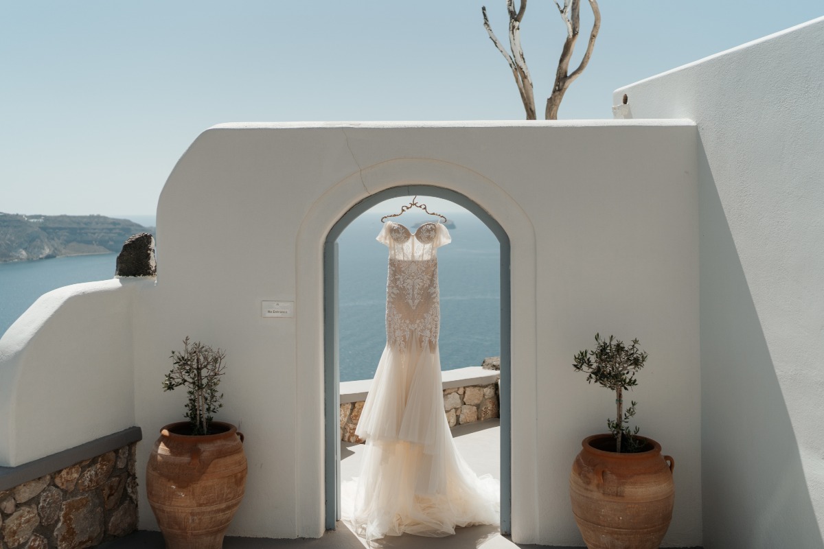 Santorini wedding venue