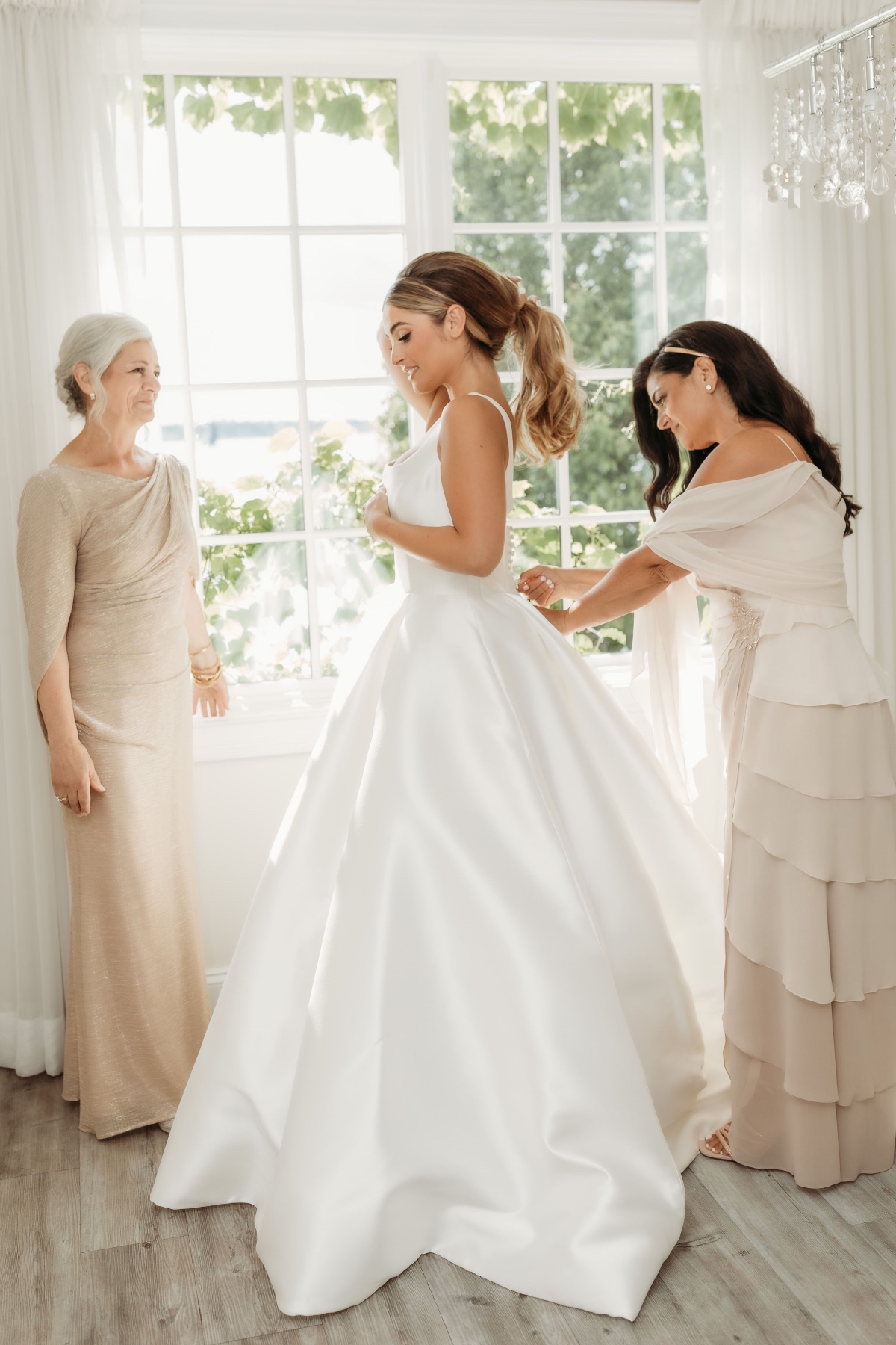 neutral mother of the bride dresses