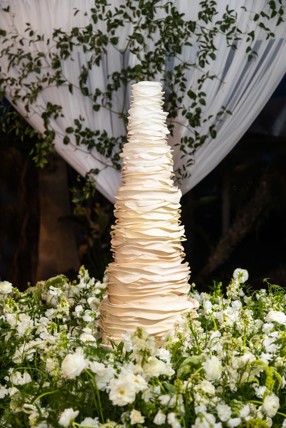7 tier wedding cake