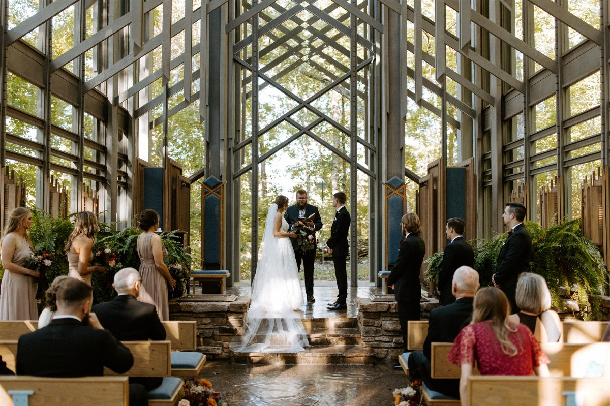 architectural wedding ceremony