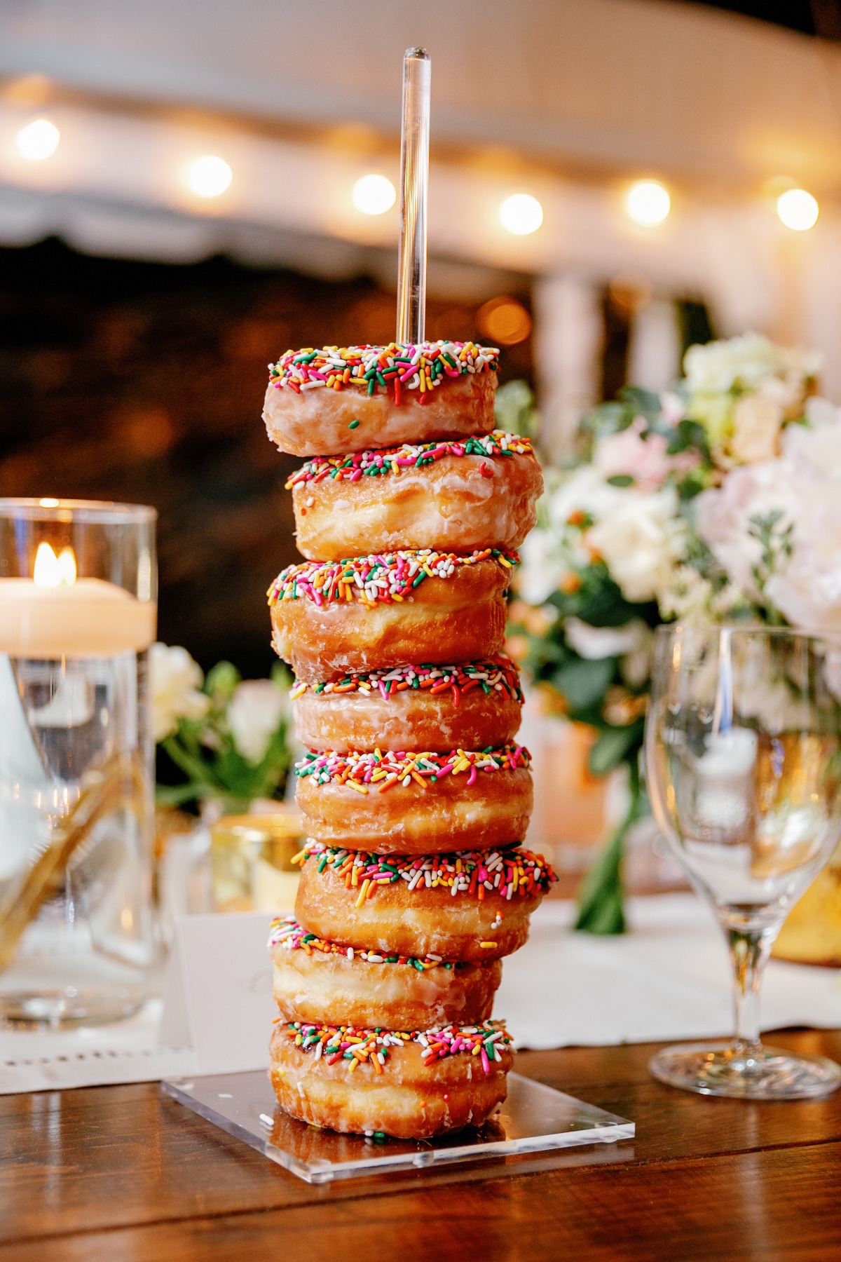wedding donut dessert