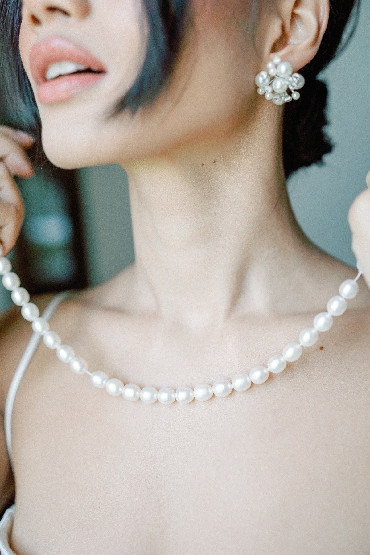 pearl wedding jewelry