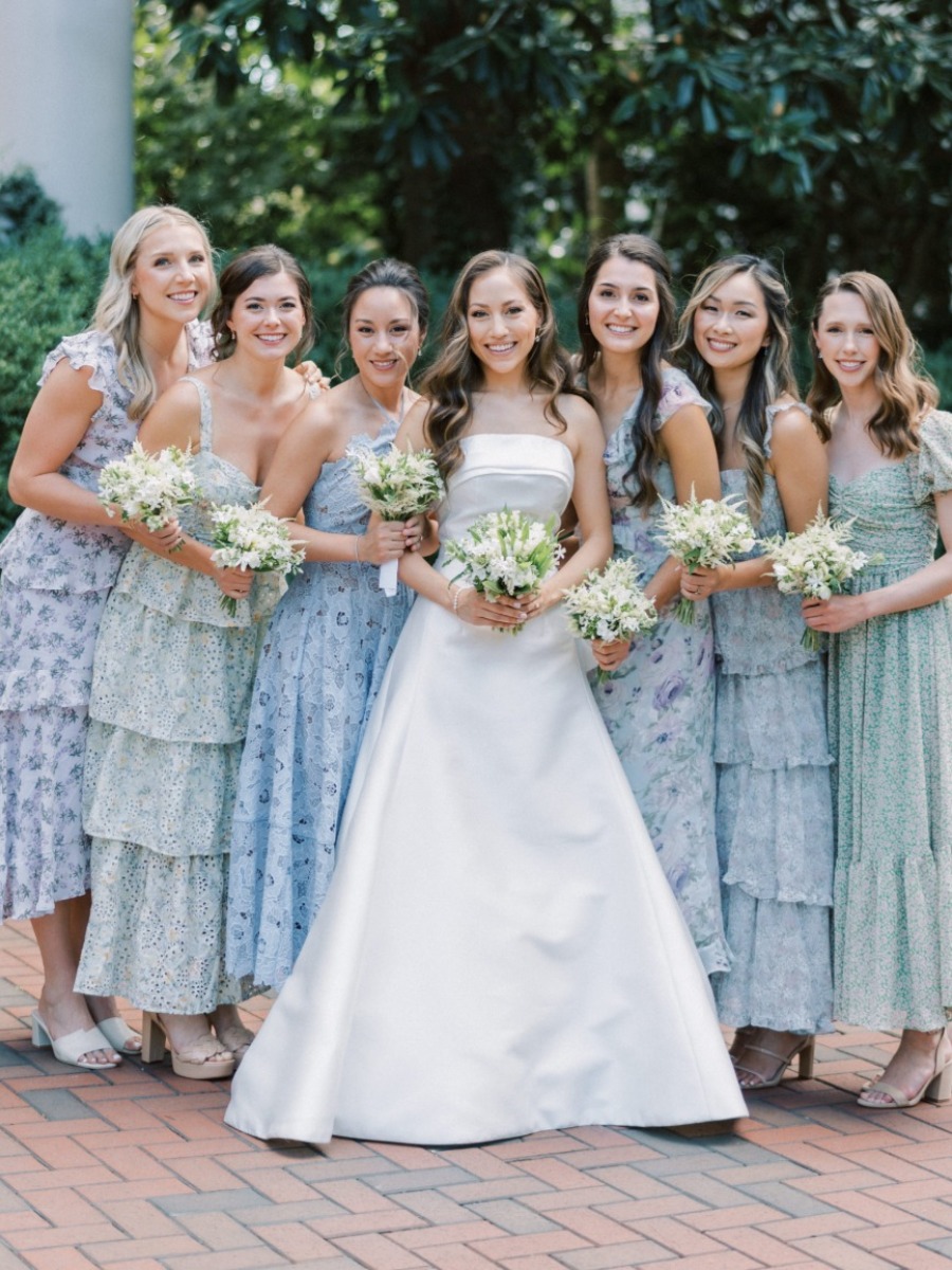 A Garden Party Wedding at a Historic NC Duke Mansion