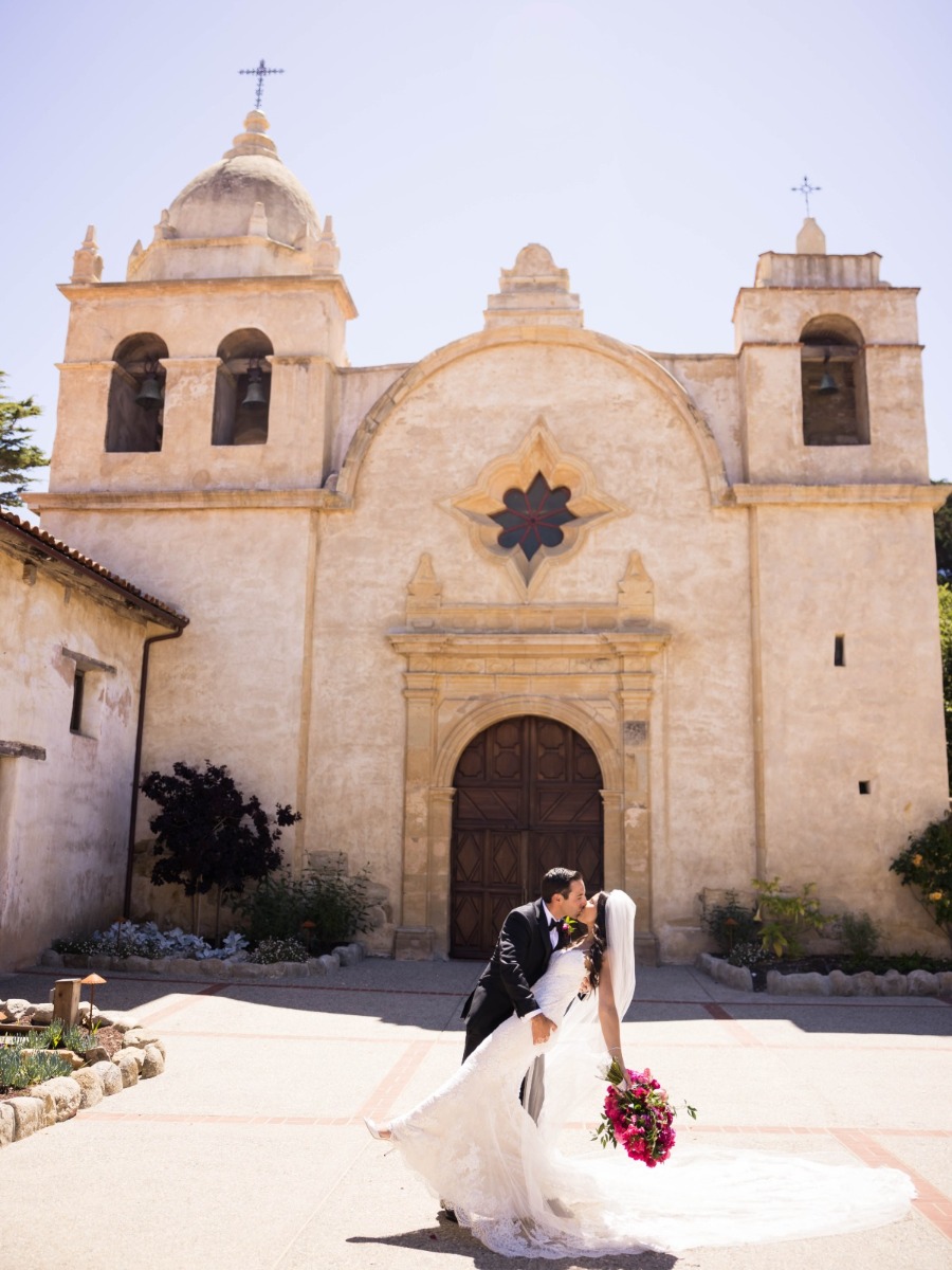 This vibrant Carmel-By-The-Sea wedding is classically radiant