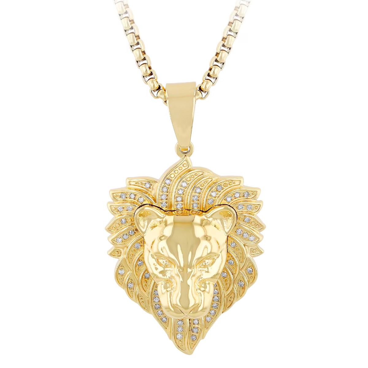 Groom Gift Lion Necklace