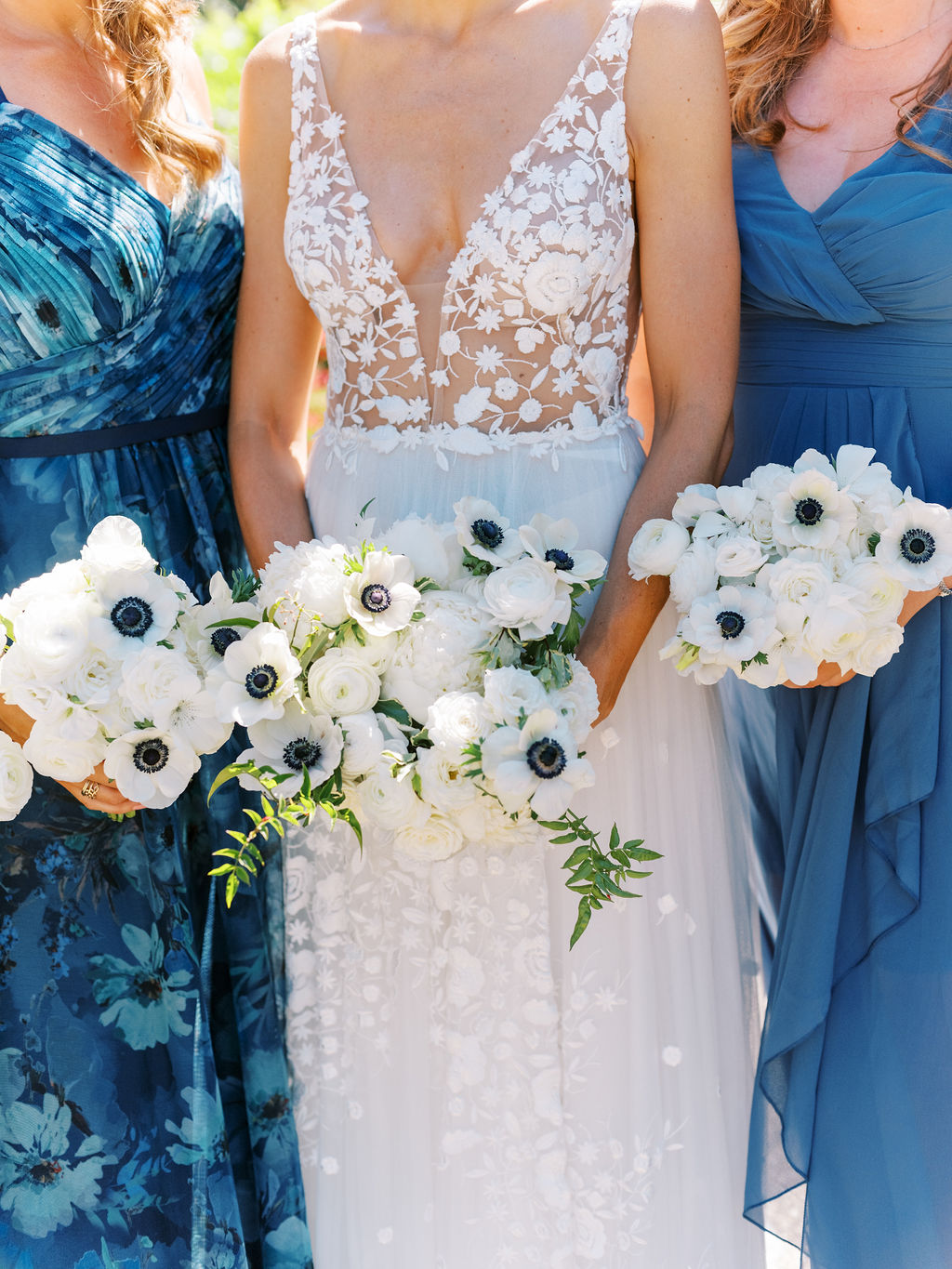 anemone wedding bouquets 