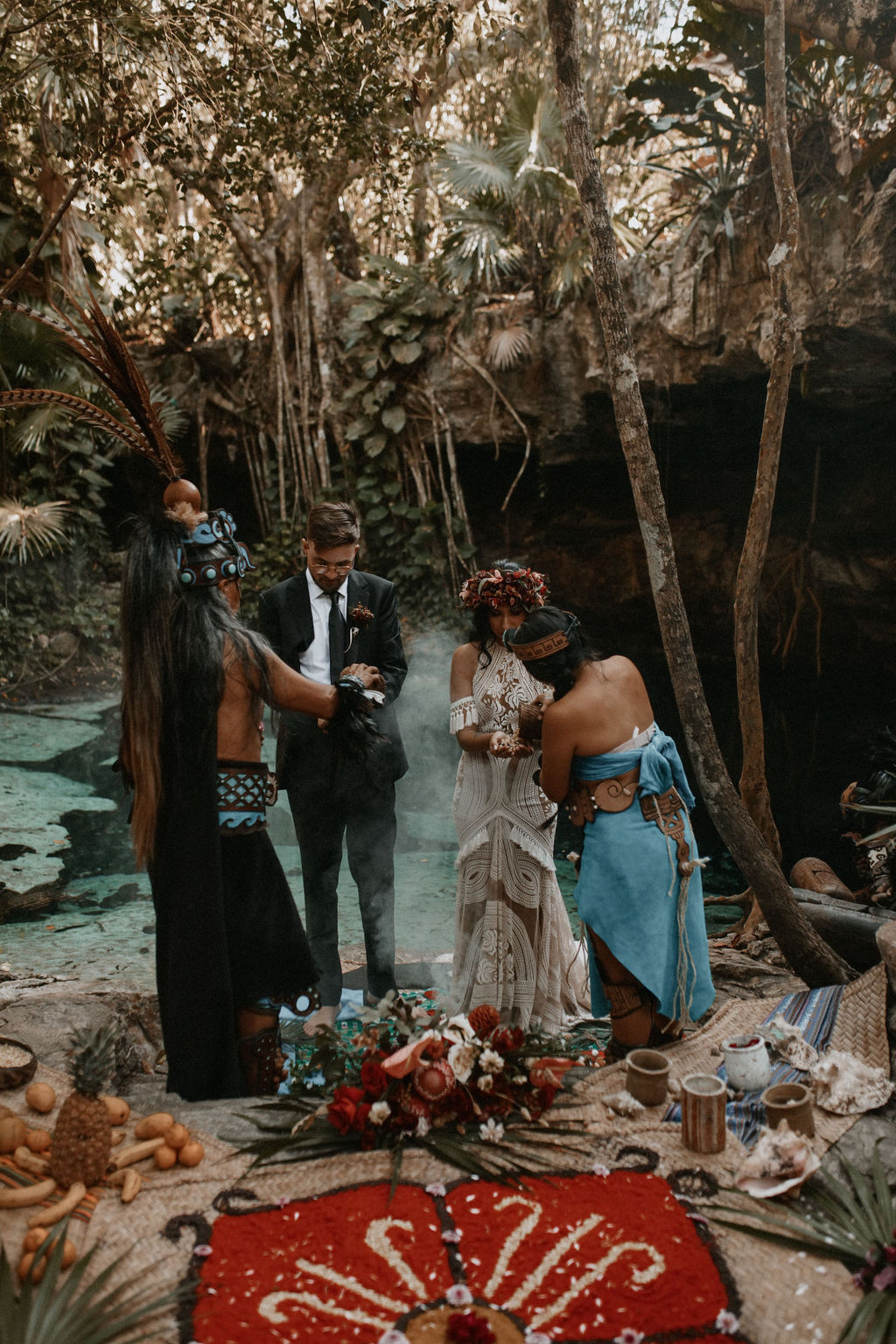 Tulum, Mexico wedding ceremony