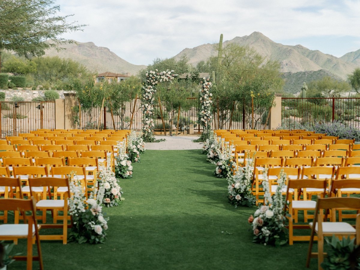 wood ceremony chairs