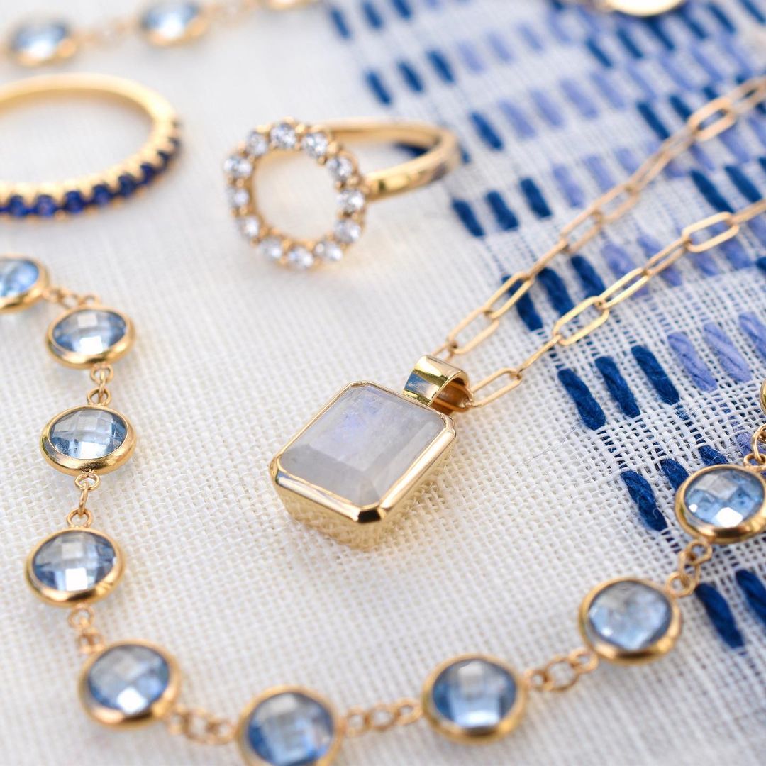 something blue jewelry ideas from Haverhill