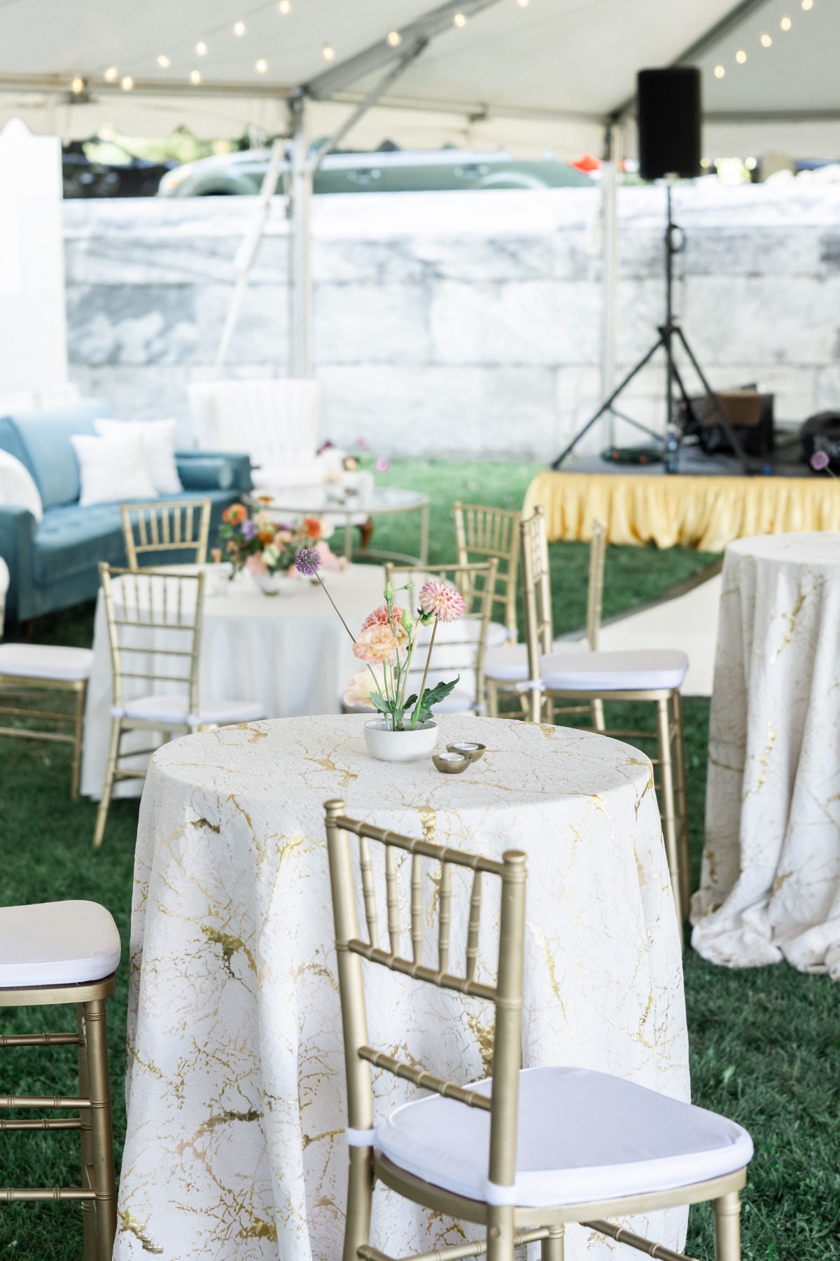 marbled linens