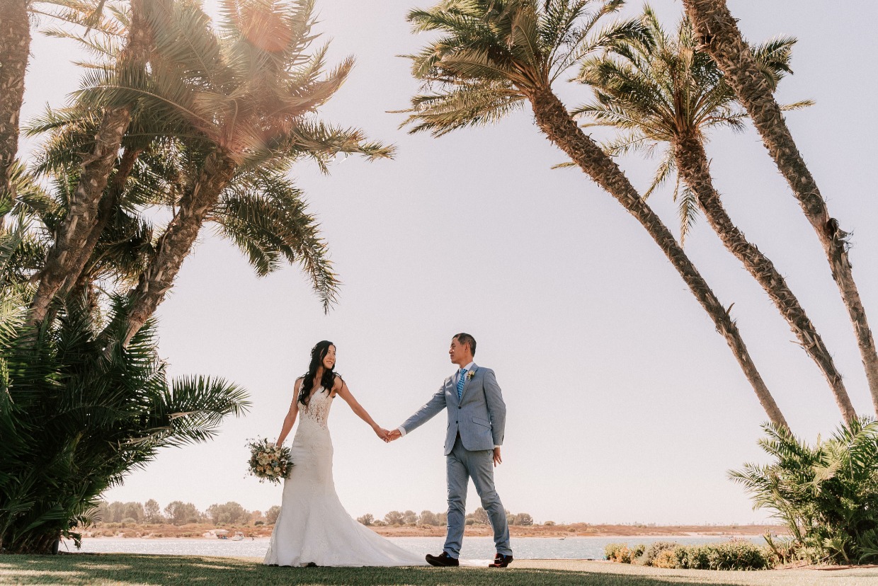 affordable beach elopement at Mission Bay Resort