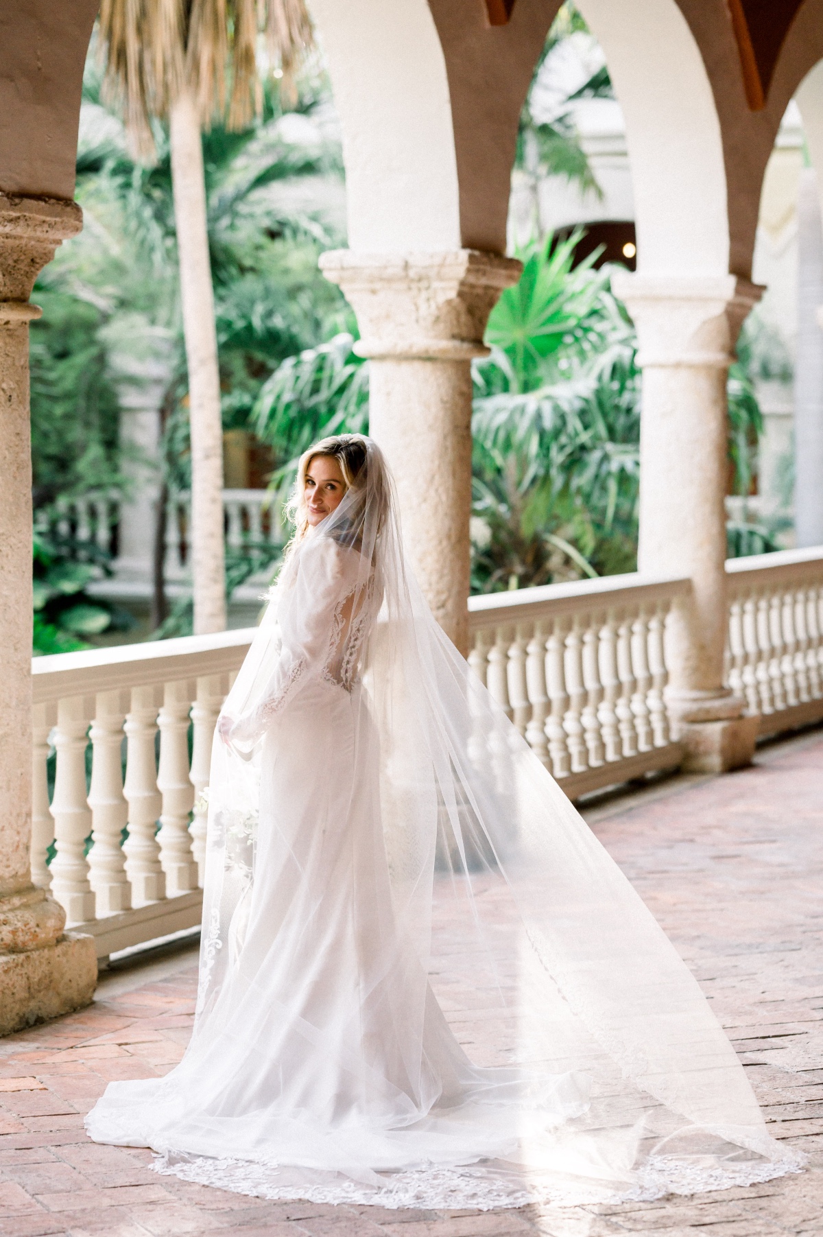 long-sleeve wedding dress