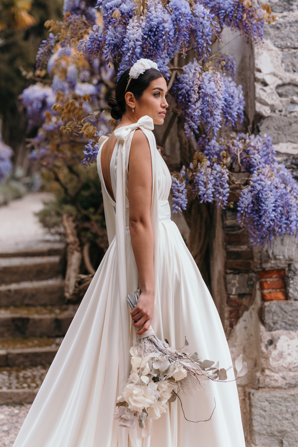 Italian designer wedding dress
