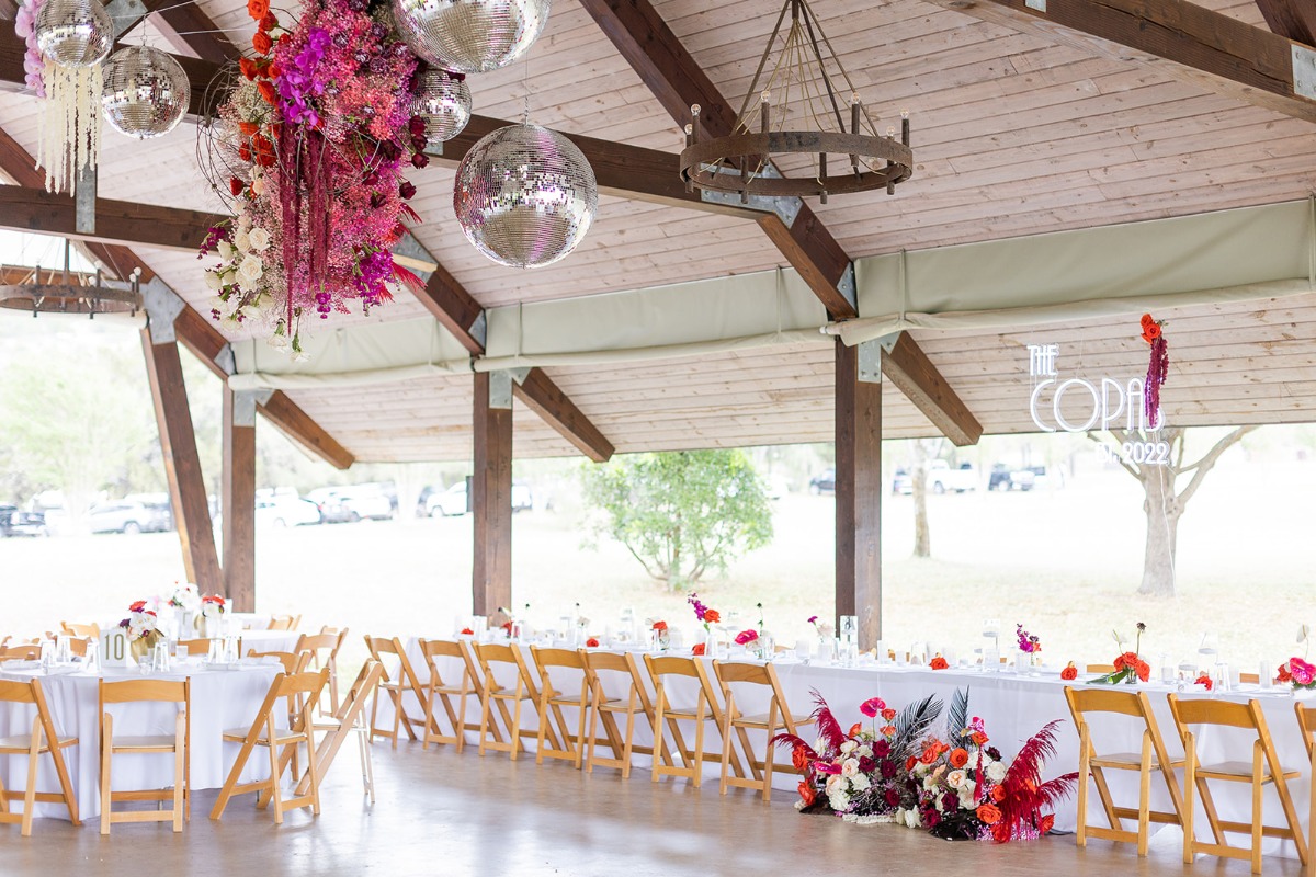 banquet reception tables