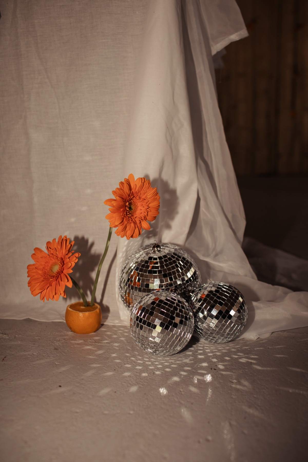wedding disco balls 